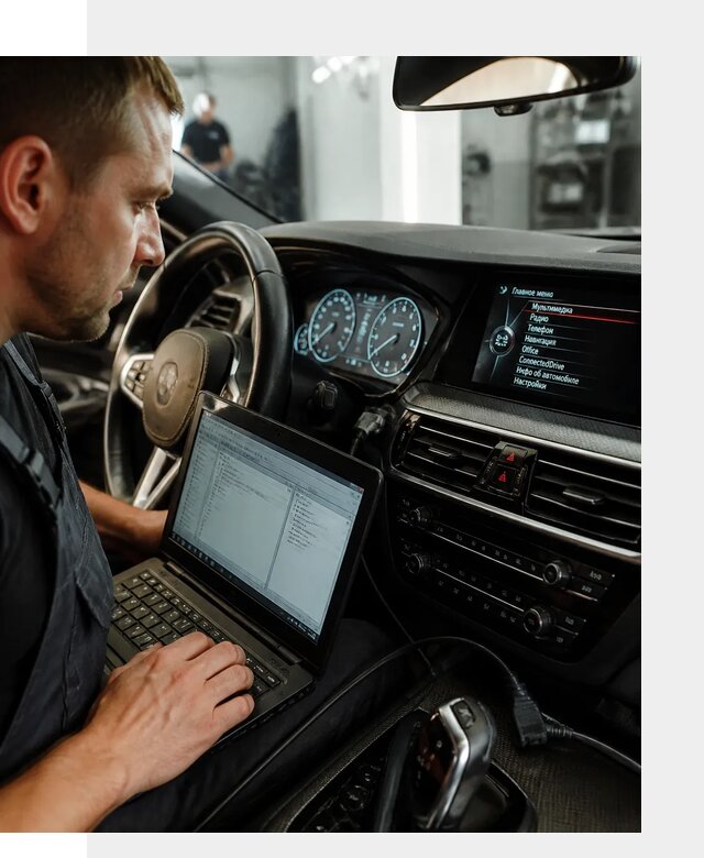 Русификация приборной панели BMW для авто в Ставрополе от компании